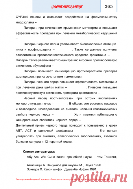 Лечебные свойства известного растительного продукта чёрный перец