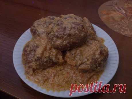 (+1) тема - Вкуснейшие мясные биточки в сметанно-томатном соусе - очень просто! | Любимые рецепты