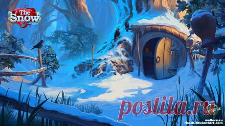 Background 01 The Snow by RHADS on DeviantArt