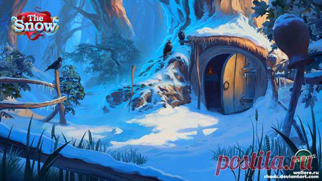 Background 01 The Snow by RHADS on DeviantArt