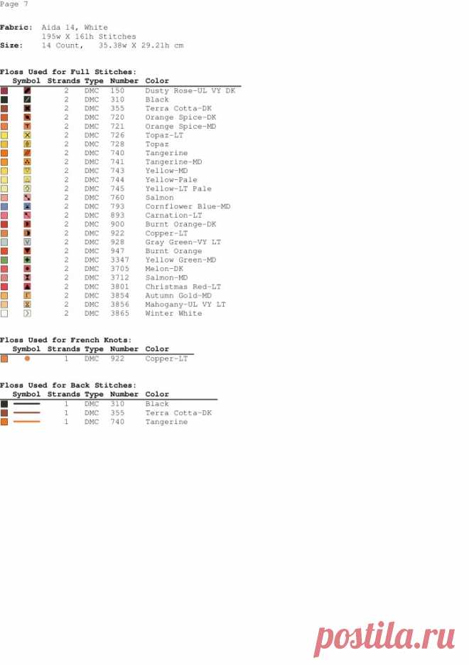 Матрешка. Схемы вышивки крестом - Handmade-Paradise