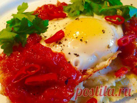 ЯИЧНИЦА HUEVOS RANCHEROS ,В МОЕМ ИСПОЛНЕНИИ | 4vkusa.ru