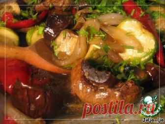 Запечённые овощи во вкуснейшем маринаде