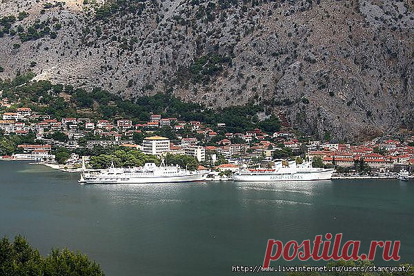 Kotor, old town and port