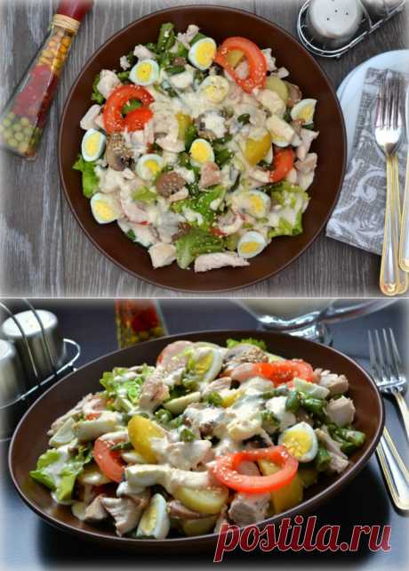 (632) Теплый овощной салат - пошаговый рецепт с фото - теплый овощной салат - как готовить: ингредиенты, состав, время приготовления - Леди@Mail.Ru