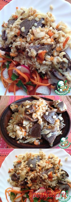 Сиротский плов - кулинарный рецепт