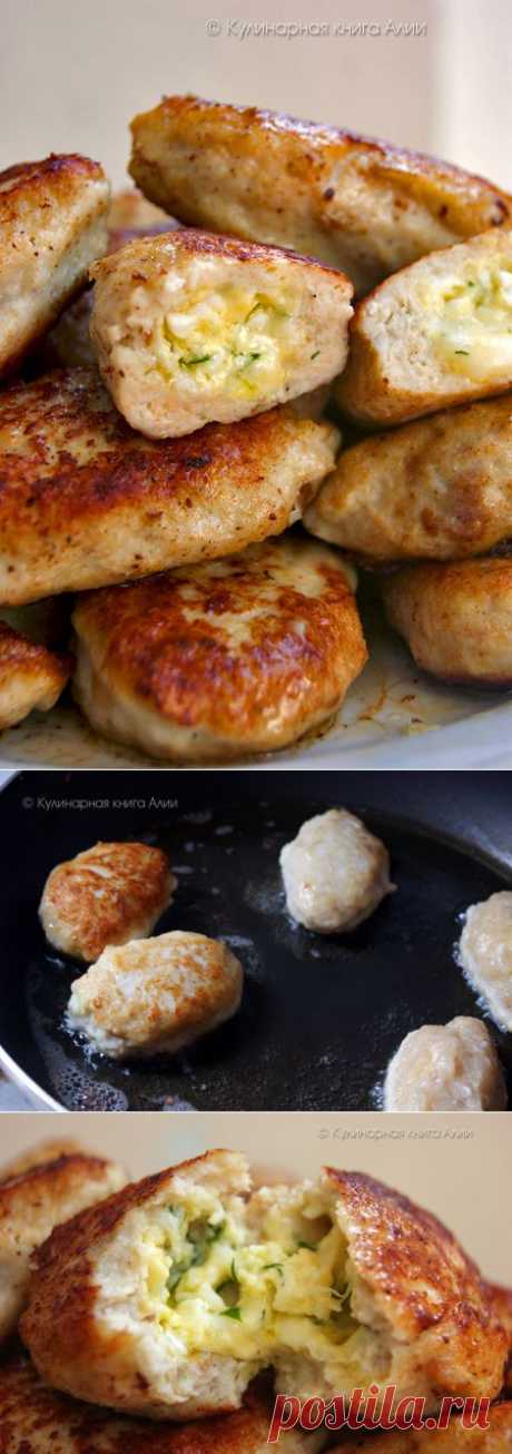 Котлеты с очень вкусной начинкой - Простые рецепты Овкусе.ру