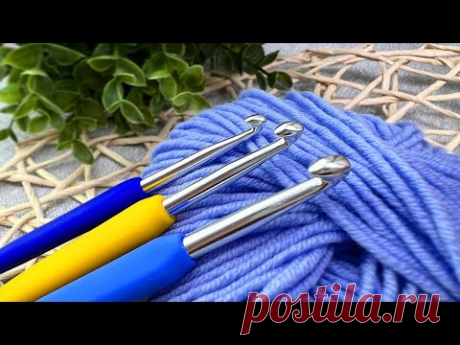 Давно искала этот плотный УЗОР КРЮЧКОМ. Красивый и простой. Вязание крючком для начинающих.