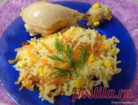 &quot;Ёжкин рис&quot; (ленивые ножки с ароматным гарниром)