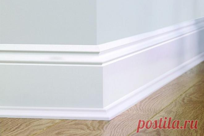 Основные разновидности плинтусов и способы их монтажа