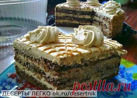 САМЫЙ ВКУСНЫЙ ТОРТ "КРЕМ-БРЮЛЕ" 

ИНГРЕДИЕНТЫ: 

Тесто: 
● сахар-1 стакан 
● сливочное масло-1 ст.л. 
● сметана-1 стакан 
● мука-3 стакана 
● какао-2 ст.л 
● сода-пол ч.л,погашенной уксусом 

Крем: 
● 500 мл.молока 
● 1 яйцо 
●1 стакан сахара 
● ванилин 
● 3 стол.ложки муки 
● 200 г размягченного сливочного масла 
● 2 ст л какао 

ПРИГОТОВЛЕНИЕ: 
Коржи. 

Сахар растереть с размягченным маслом,добавить сметану,муку с содой-замесить тесто.Разделить тесто на 2 части-добавить ...
