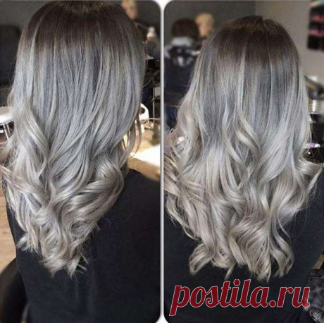 Мода на серебряные волосы | Люблю Себя