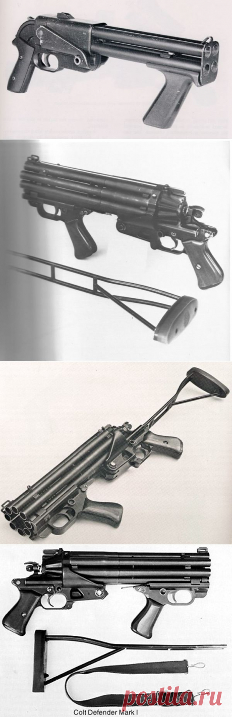Восьмиствольный дробовик Colt Defender - Энциклопедия оружия