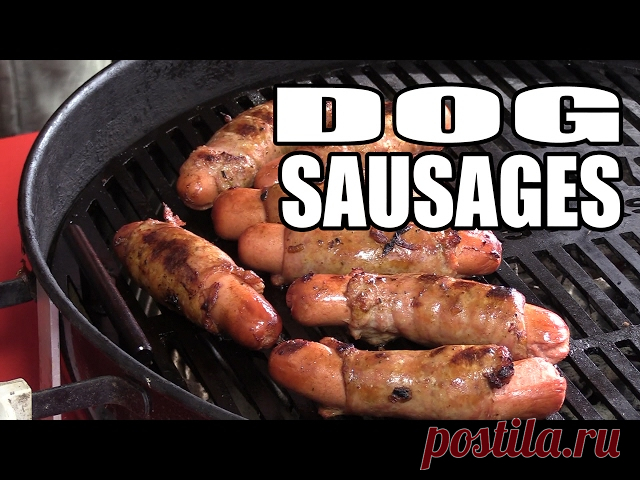 Dog Sausage recipe by the BBQ Pit Boys The BBQ Pit Boys show you how easy it is to cook up their famous Dog Sausages, hot dog stuffed pork sausages. You have to check this recipe out for your next family picnic, tailgating or BBQ Pit Boys Chapter meet-up.  #bbqpitboys-...Please Subscribe, Fav