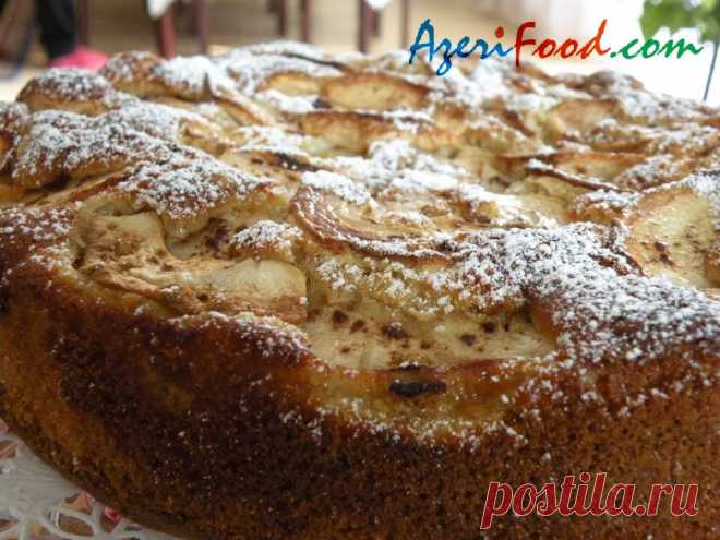 Датский яблочный пирог – AzeriFood.Com