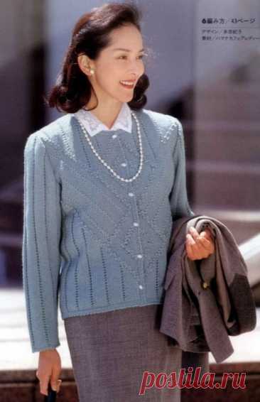 Одна из редких подборок моделей из японского журнала. Равновесие дизайна узоров и конструкции. | Asha. Вязание, просто жизнь, прогулки, фотографии, мода.🌶 | Дзен