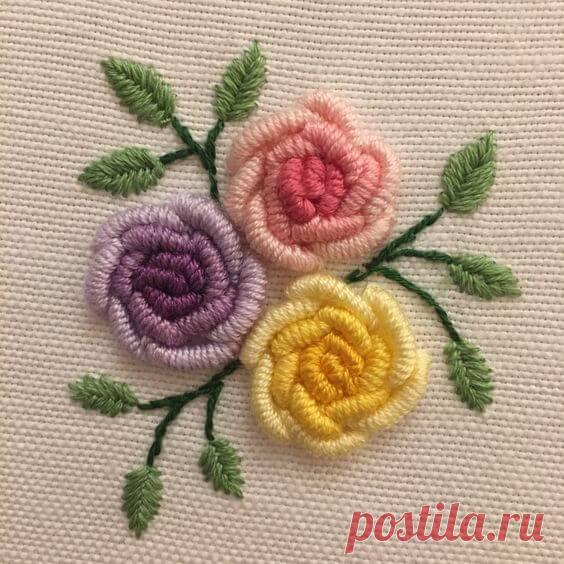 Вышивка швом рококо: Объемная декоративная вышивка.
Урок как сделать шов рококо.