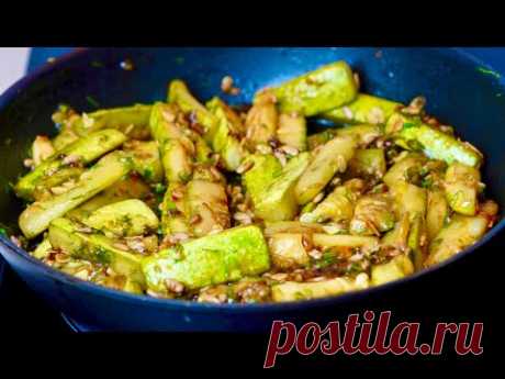 Жареные кабачки!!! Очень вкусно, Самый Простой и Быстрый Рецепт!!!