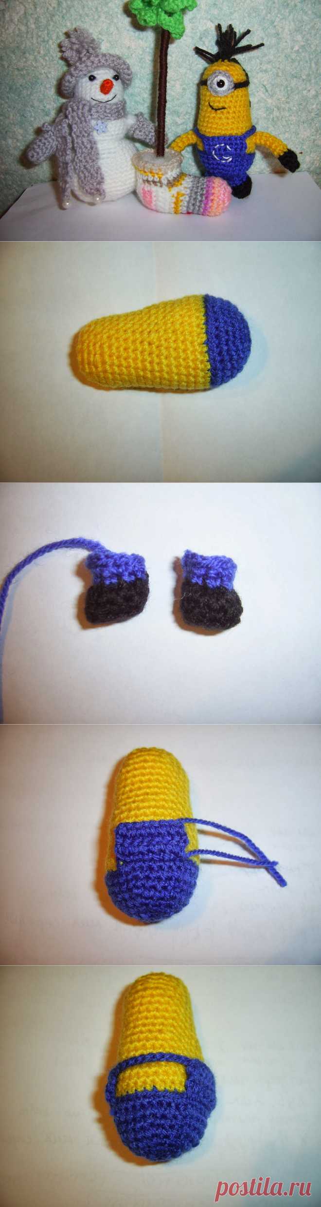 Доброделица: Миньон крючком Мастер-класс