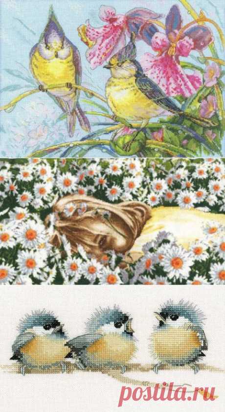 Вышивка крестом &quot;Дыхание весны&quot; | Скачать бесплатно на сайте Stitchart.net