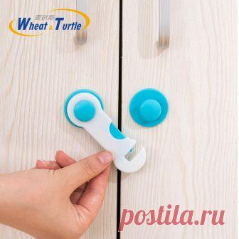 4 шт./лот экологически чистые Baby Care безопасности защиты замок шкафы протектор замок безопасности для детские, для малышей Дети купить на AliExpress