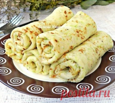 Кабачковые блинчики.
