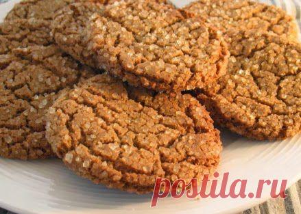 Пряное имбирное печенье