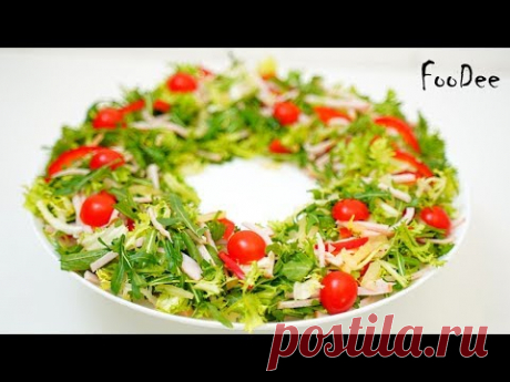 Салат "ГАВАЙИ" с ветчиной БЕЗ майонеза - Обалденно вкусный салат