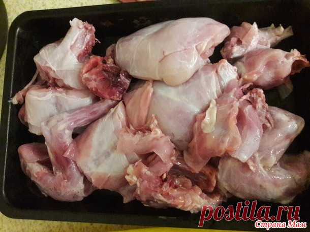 кролик обычный. вкуснючий кролик. - Страна Мам