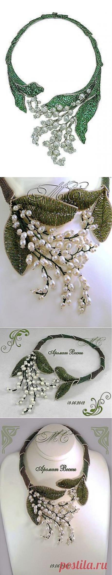 Колье &quot;Аромат Весны&quot;