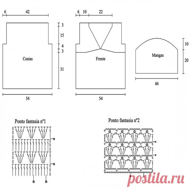 10 симпатичных моделей плюс-сайз крючком и спицами | Вязание с Paradosik_Handmade | Дзен
