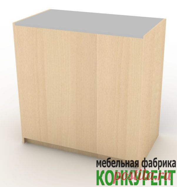 Недорогой прилавок для торговых точек различного направления. Любые размеры и расцветка ЛДСП. Возможность установки внутренних полок и дверей. Доставка и установка.