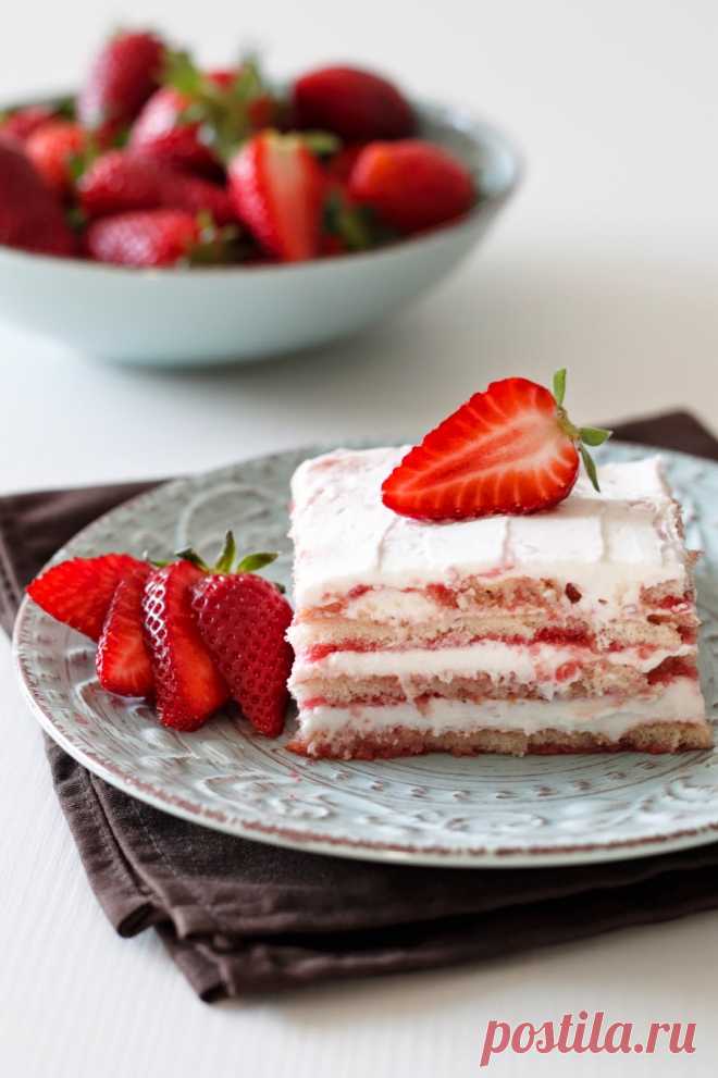 Tiramisù alle fragole/ Клубничное тирамису