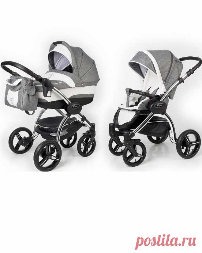 Коляска 2 в 1 I-Nova шасси Chrome Denim Esspero