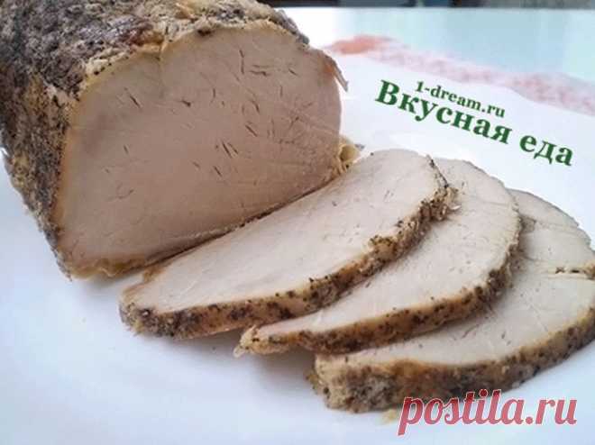 Карбонад из свинины — – вкусный, ароматный, с чесночком и без всяких вредных добавок.