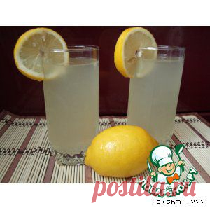 Домашний лимонад из лимонов - кулинарный