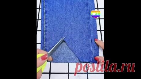 Немного креатива джинсам не помешает.
Рукоделие для счастья и души