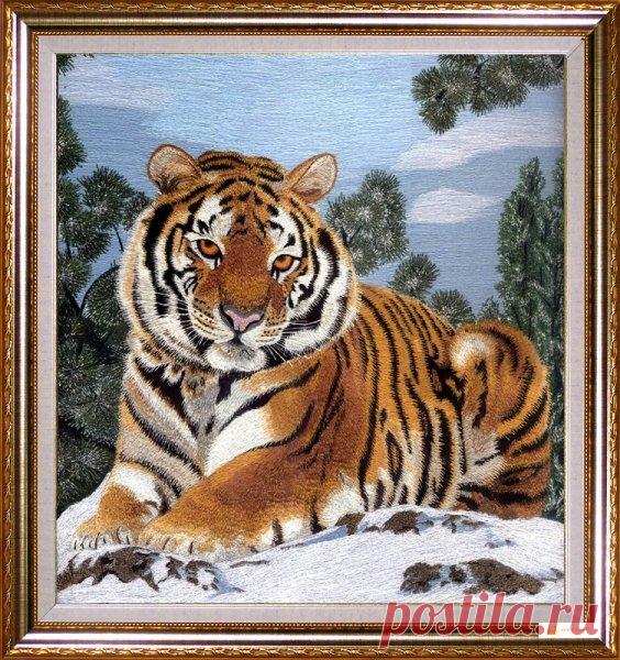 Вышивка гладью: мастер-класс для начинающих Цветок