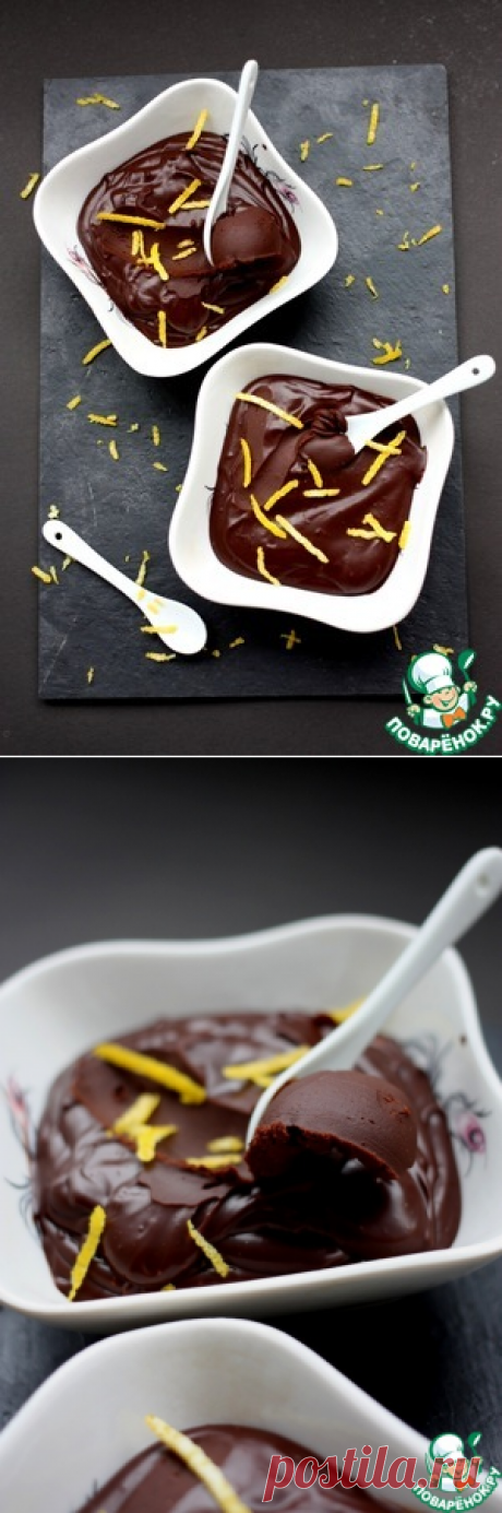 Шоколадный ганаш с лимоном - кулинарный рецепт