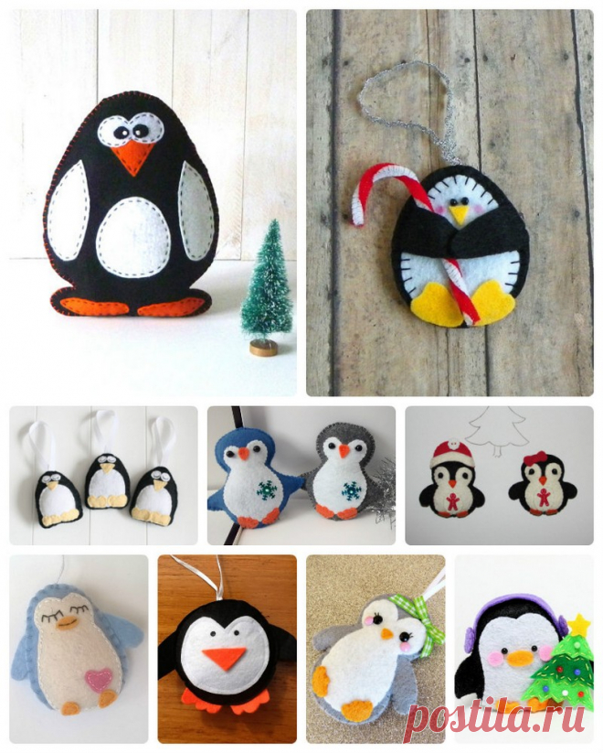 Чудесные игрушки из фетра — Сделай сам, идеи для творчества - DIY Ideas