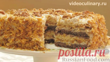 Рецепт: Торт "Сметанник" на RussianFood.com