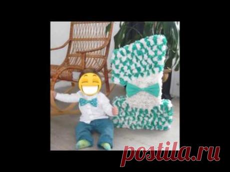 Как сделать объемную цифру на годик малышу