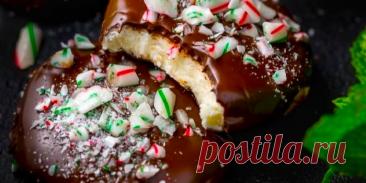 МЯТНЫЕ ШОКОЛАДНЫЕ КОНФЕТЫ