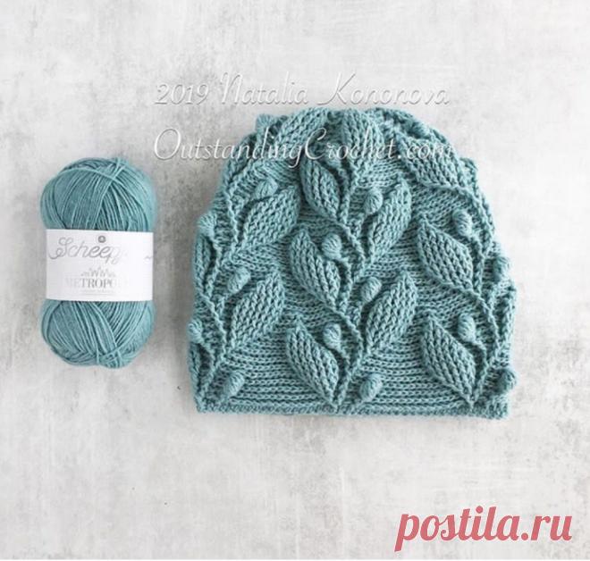 Узор для шапки. Крючок.