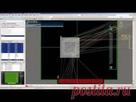 Altium Designer. Размещение компонентов на плате.