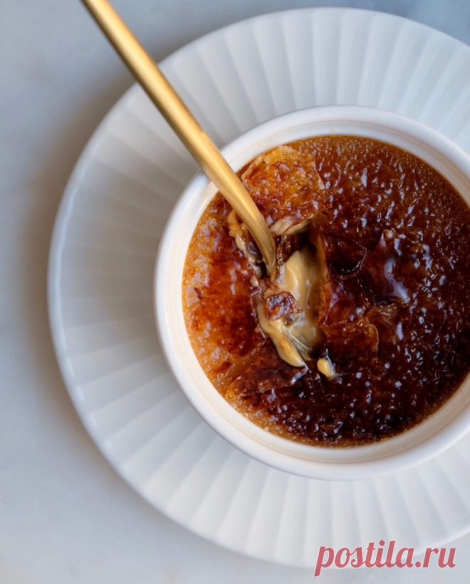 Крем-брюле со вкусом соленой карамели • Dolce Vita Blog Традиционный французский десерт, с нотками ванили и соленой карамели. Простой рецепт с пошаговыми фото. Как приготовить крем брюле дома?