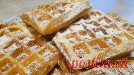 ВЕНСКИЕ ВАФЛИ! Самый удачный рецепт вафель для вафельницы! | Марина Крылова | Дзен