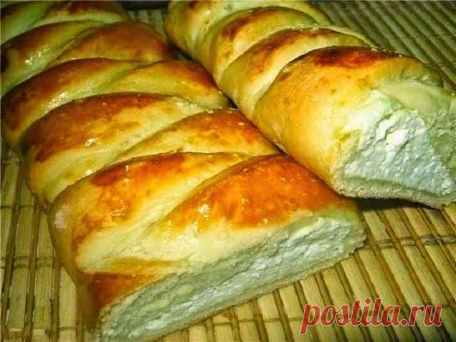 ✔ Самые вкусные рецепты, съедается за секунды: Плетенка с творожной начинкой