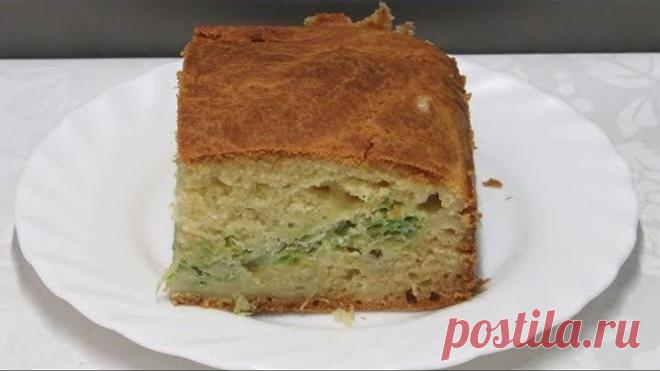 Бомбовый Пирог с Молодой Капустой не оставит Вас равнодушным!!!