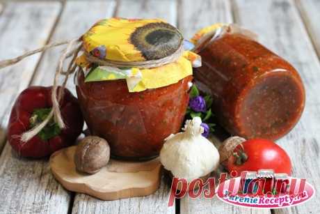 Аджика из помидор с орехами &amp;raquo; Варенье. Рецепты варенья и компотов